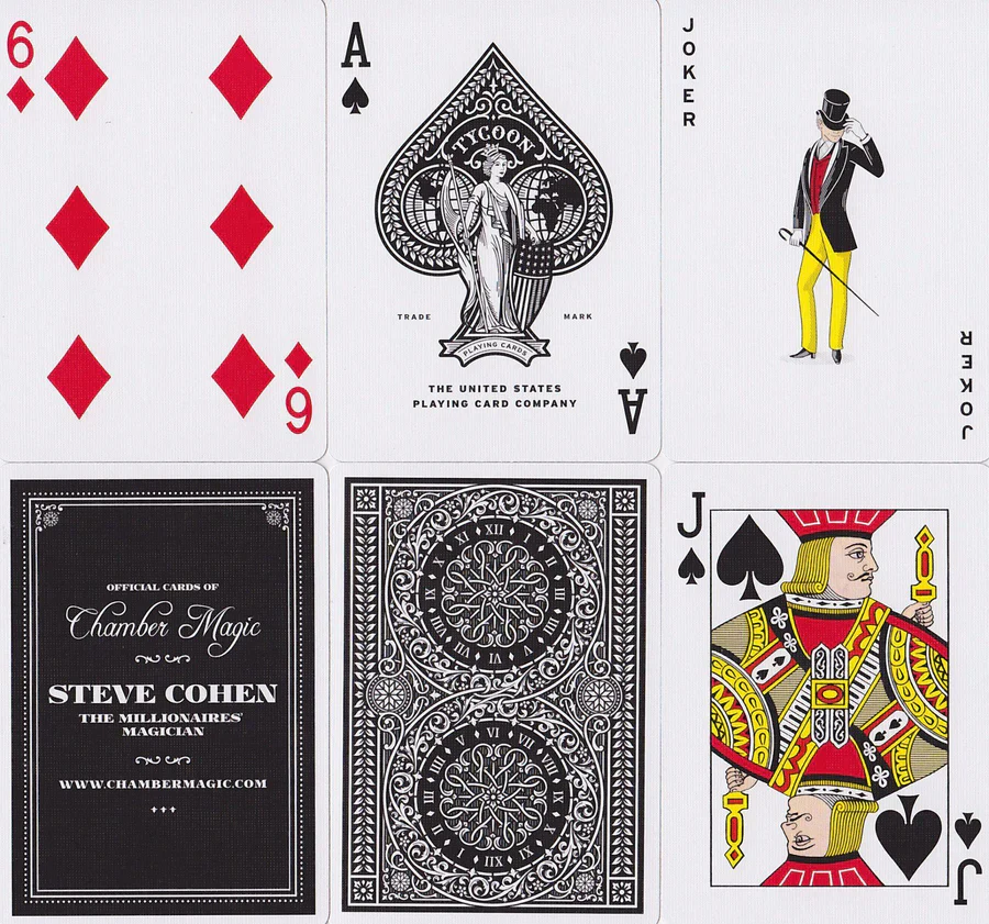 Theory 11 Tycoon (Black) Playing Cards - Image 3