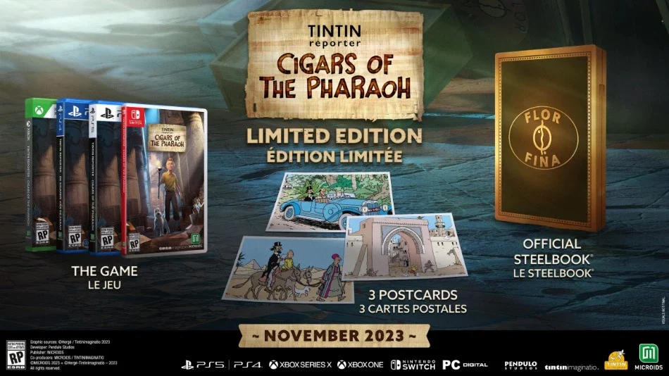 TinTin Reporter Cigars of The Pharaoh (Limited Edition) - Image 2