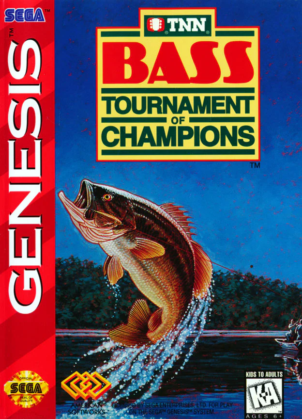 TNN Bass Tournament of Champions (As Is) (Cartridge Only) - Image 2