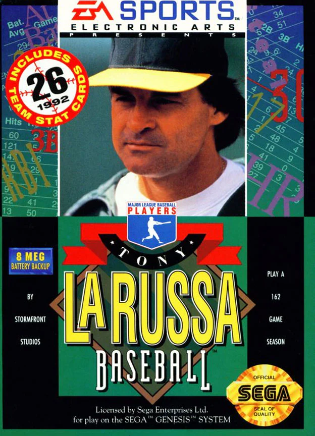 Tony La Russa Baseball (Cartridge Only) - Image 2