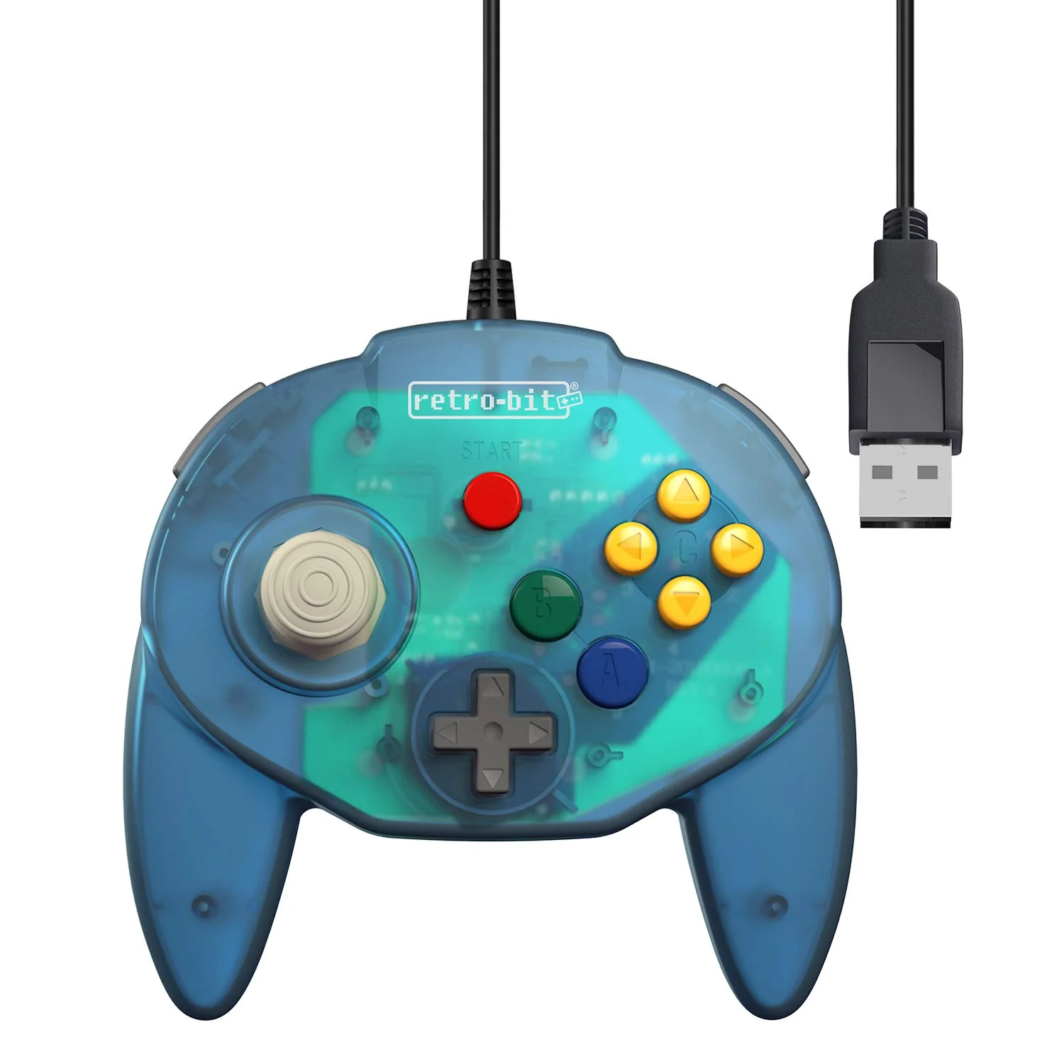 Tribute64 Controller for Switch (Blue) - Image 2