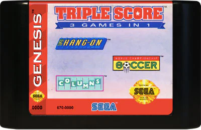 Triple Score: 3 Games in 1 (Complete in Box) - Image 2