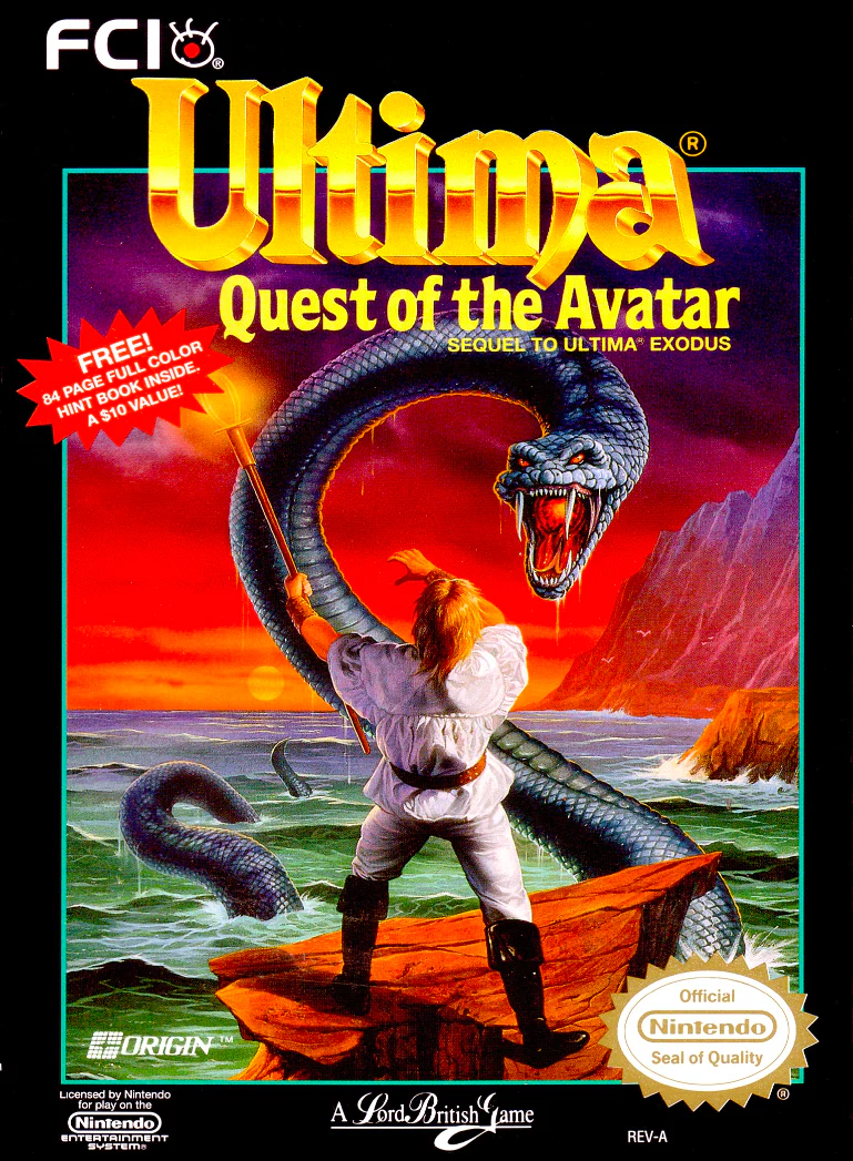 Ultima Quest of the Avatar (Cartridge Only) - Image 2