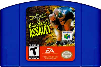 WCW Backstage Assault (As Is) (Cartridge Only)