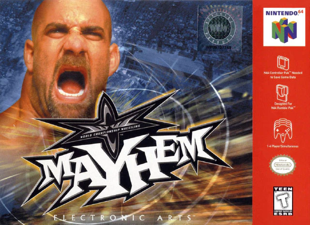 WCW Mayhem (As Is) (Cartridge Only) - Image 2
