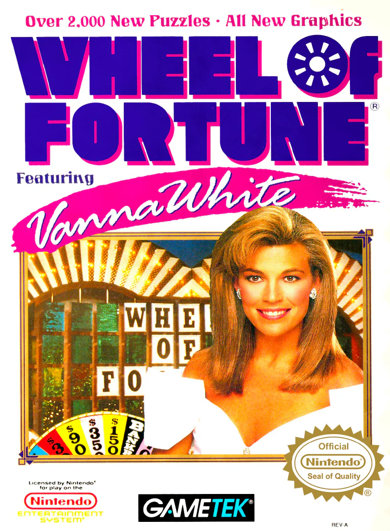 Wheel of Fortune Featuring Vanna White (Cartridge Only) - Image 2
