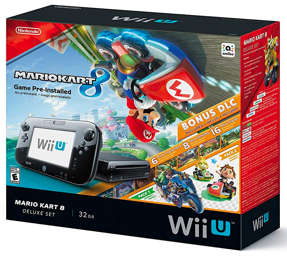 Wii U Console Deluxe: Mario Kart 8 Edition (Pre-Owned)