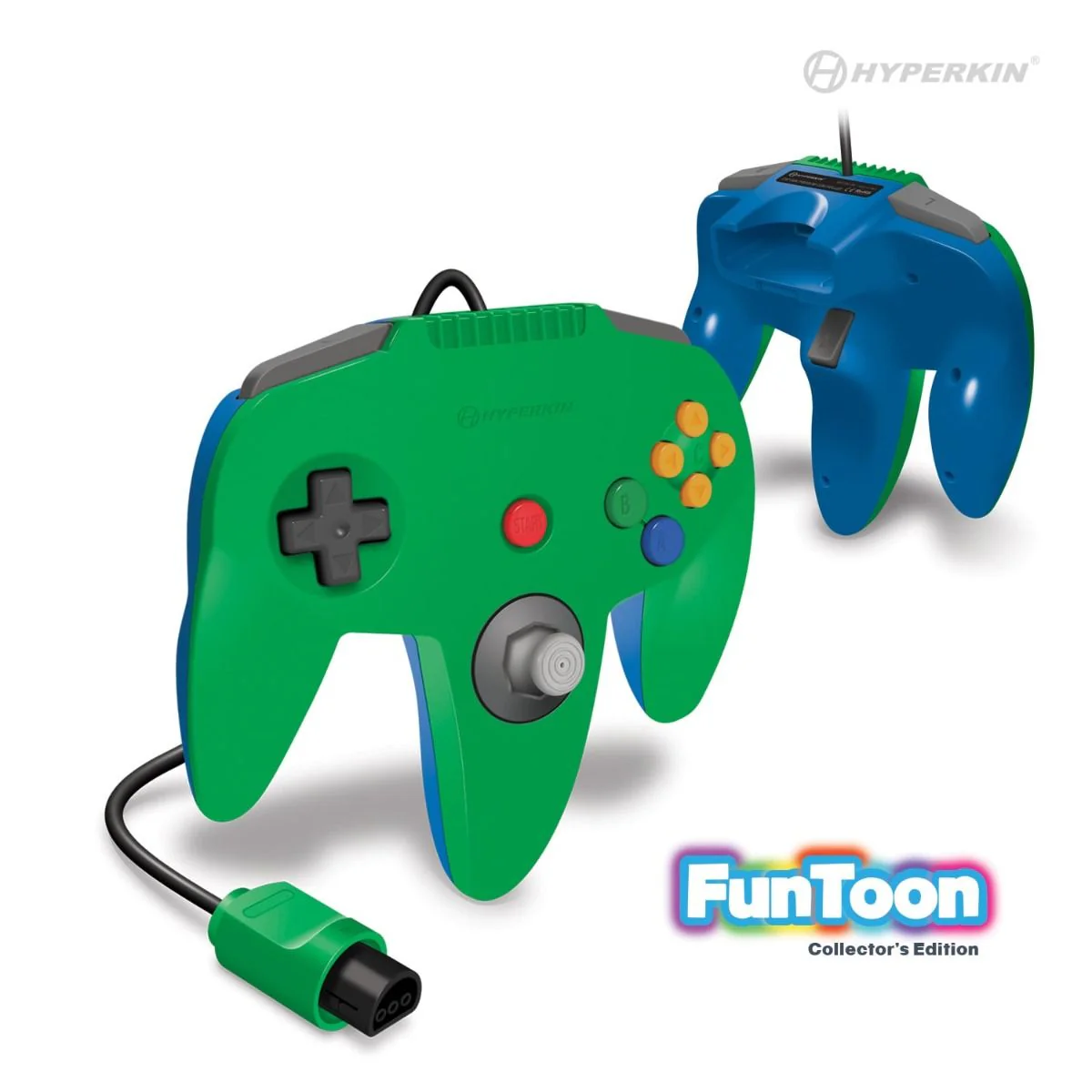 Wired Captain Premium Controller (Hero Green) for N64 - Image 3