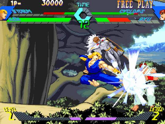 X-Men Vs. Street Fighter (Import) (Pre-Owned) - Image 2