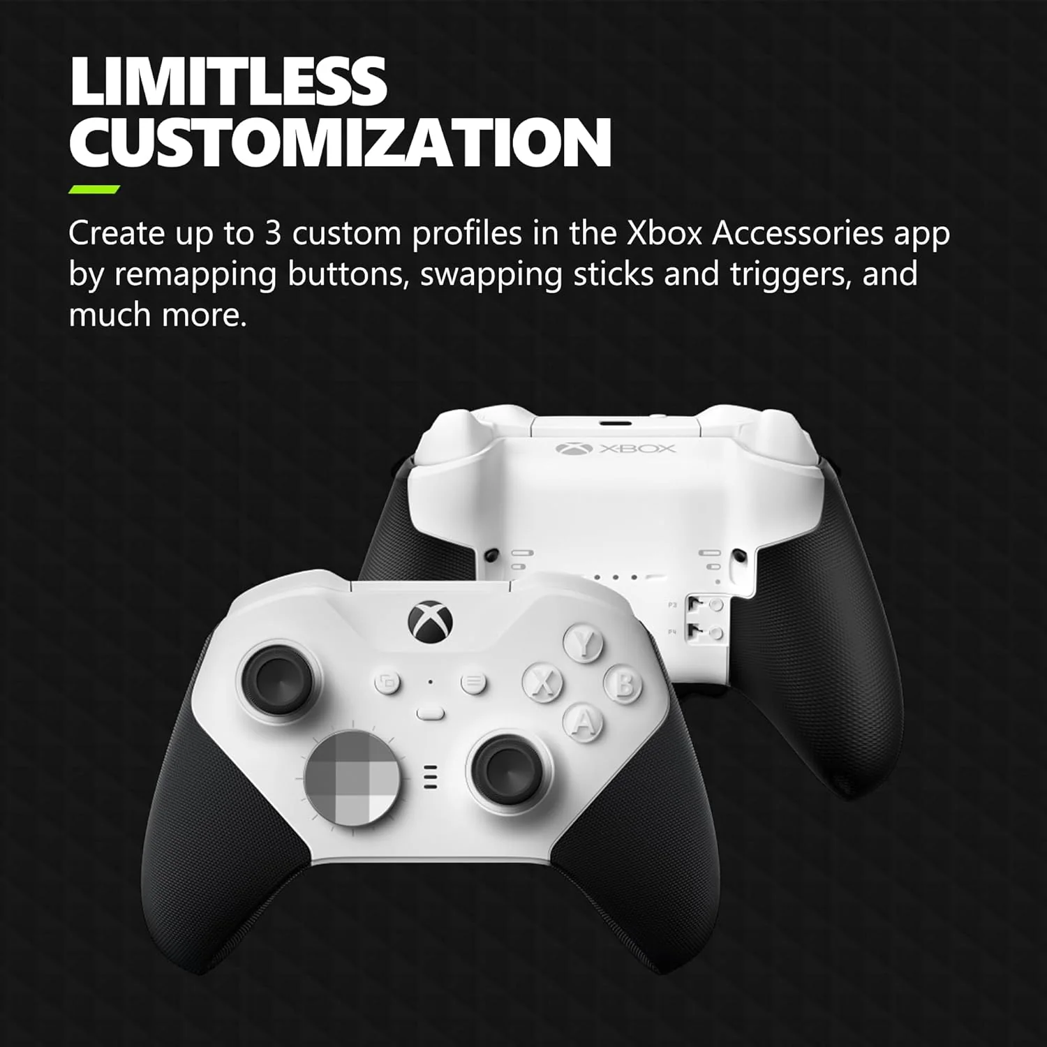 XBOX Elite Series 2 Core White Wireless Controller (Pre-Owned) - Image 3